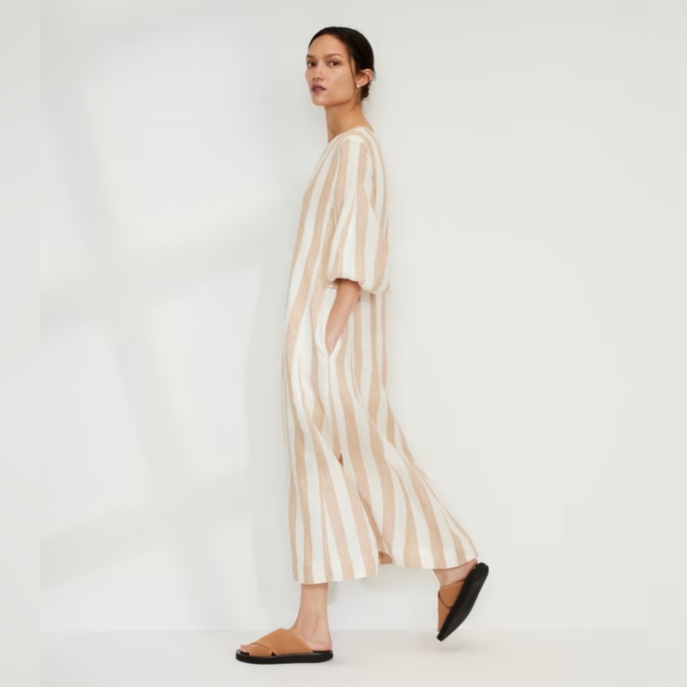 Everlane The Linen A-Line Dress